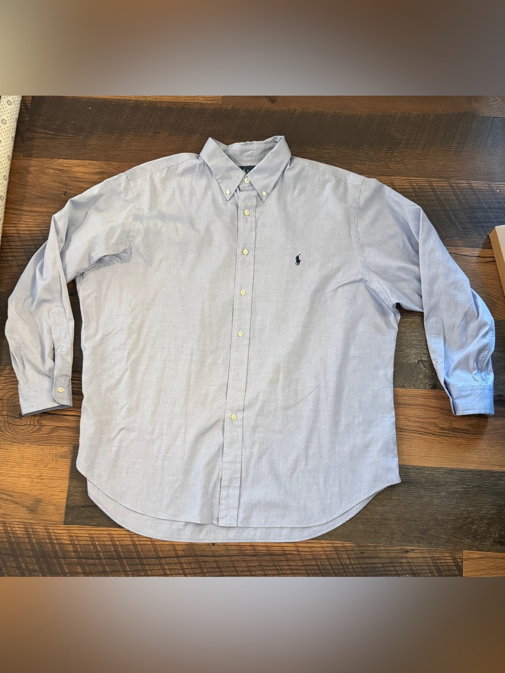 Ralph Lauren Light Blue Button-Down Oxford Shirt